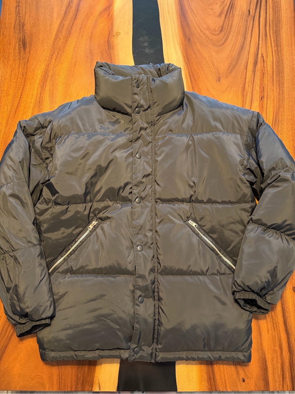 Zara Black Puffer Jacket